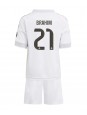 Real Madrid Brahim Diaz #21 Domácí dres pro děti 2025-26 Krátký Rukáv (+ trenýrky)